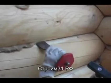 Конопатка зрубу своїми руками технологія, відео, матеріали (конопатка) Конопатка зрубу своїми руками технологія, відео, матеріали