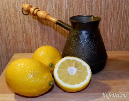 Кава з лимоном, рецепти кави