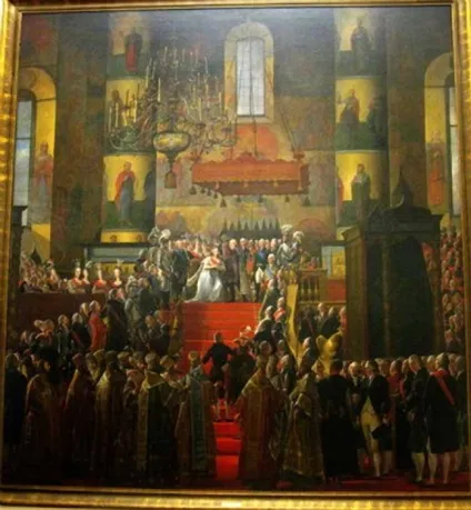 Коронаційні сукні українських імператриць (українських) Коронаційні сукні українських імператриць