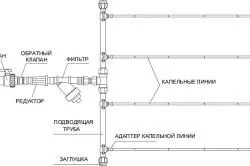 Крапельний полив своїми руками схема зрошення (руками) Крапельний полив своїми руками схема зрошення
