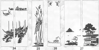 Каталог піскоструминних малюнків