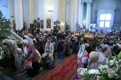 Коли хреститися, коли кланятися ... - Воскресенський храм (старий) (Алилуя Алилуя Алилуя) Коли хреститися, коли кланятися ... - Воскресенський храм (старий)