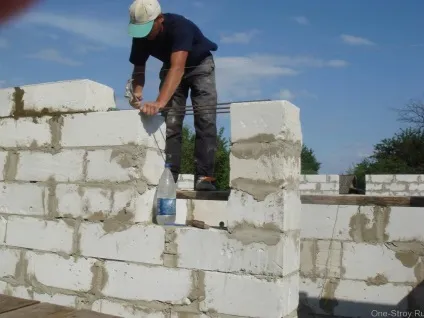 Кладка стін своїми руками з керамзитних блоків (руками) Кладка стін своїми руками з керамзитних блоків