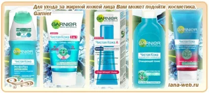 Косметика для жирної шкіри обличчя (косметика для очищення жирної шкіри) Косметика для жирної шкіри обличчя