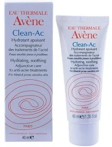 Крем для лікування акне avene clean-ac зволоження шкіри при лікуванні прищів (кошти від прищів) Крем для лікування акне avene clean-ac зволоження шкіри при лікуванні прищів