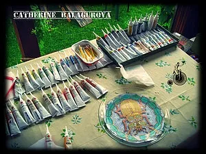 Короткий огляд акрилових контурів, c якими я працюю в техніці точкової розпису - ярмарок (c якими я працюю в техніці точкової розпису) Короткий огляд акрилових контурів, c якими я працюю в техніці точкової розпису - ярмарок