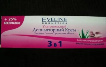 Крем для депіляції Евелін для обличчя і тіла