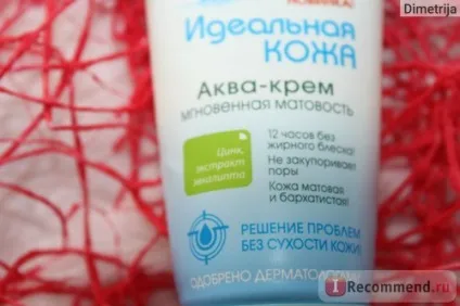 Крем для обличчя чиста лінія аква-крем миттєва матовість ідеальна шкіра - «у вас є жирний блиск (особи) Крем для обличчя чиста лінія аква-крем миттєва матовість ідеальна шкіра - «у вас є жирний блиск