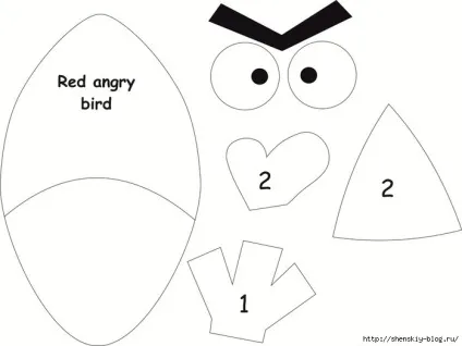 Червоний angry birds