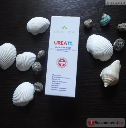 Крем для обличчя l adeleide urea1% для чутливої ​​шкіри всіх типів проти зморшок - «♡♡♡ сечовина -