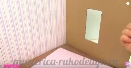 Ляльковий будинок для барбі своїми руками майстер клас з відео