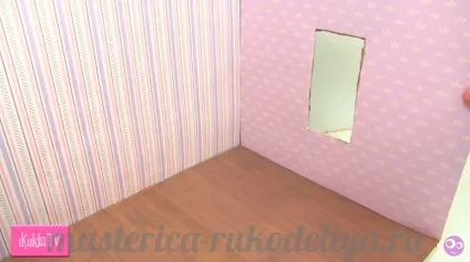 Ляльковий будинок для барбі своїми руками майстер клас з відео