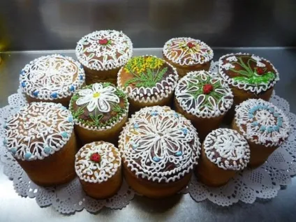 Паски на Великдень рецепти з фото, прикраса своїми руками