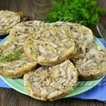 Курячий рулет, рецепт з фото в духовці у фользі (курячий) Курячий рулет, рецепт з фото в духовці у фользі