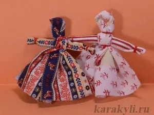 Кувадка - народна тряпічная лялька, каракулі