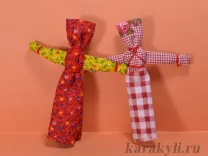 Кувадка - народна тряпічная лялька, каракулі