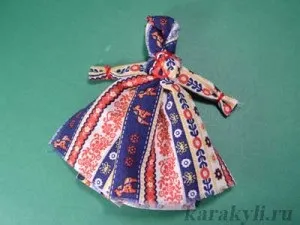 Кувадка - народна тряпічная лялька, каракулі