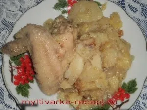 Курка з картоплею в мультиварці Філіпс, готуємо в мультиварці (курка з картоплею в мультиварці philips 3039) Курка з картоплею в мультиварці Філіпс, готуємо в мультиварці