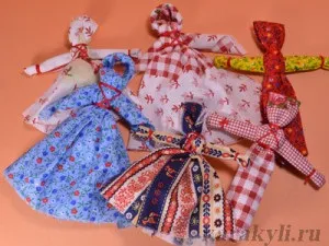 Кувадка - народна тряпічная лялька, каракулі