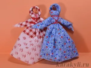 Кувадка - народна тряпічная лялька, каракулі