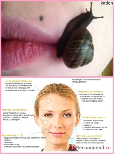 Лікування шкіри равликами - уліткотерапія