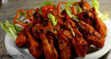 Курка тандури (tandoori chicken) - простіше не буває! Рецепт з фото (часник) Курка тандури (tandoori chicken) - простіше не буває! Рецепт з фото