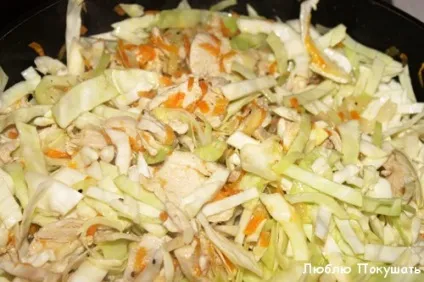 Куряче філе з капустою покроковий рецепт приготування з фото (філе) Куряче філе з капустою покроковий рецепт приготування з фото