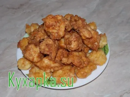 Курка в сирному клярі, страви по-домашньому з фото крок за кроком рецепта (курка) Курка в сирному клярі, страви по-домашньому з фото крок за кроком рецепта