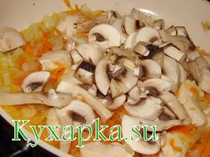 Куряча підлива з грибами, страви по-домашньому з фото крок за кроком рецепта (куряча) Куряча підлива з грибами, страви по-домашньому з фото крок за кроком рецепта