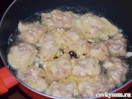 Курка в сирному клярі