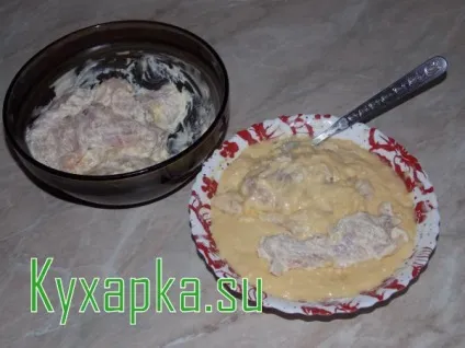 Курка в сирному клярі, страви по-домашньому з фото крок за кроком рецепта (клярі) Курка в сирному клярі, страви по-домашньому з фото крок за кроком рецепта