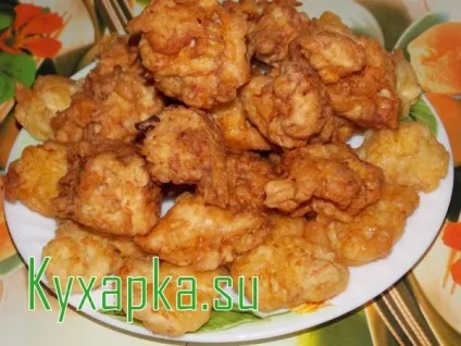Курка в сирному клярі, страви по-домашньому з фото крок за кроком рецепта (курка в сирному клярі) Курка в сирному клярі, страви по-домашньому з фото крок за кроком рецепта