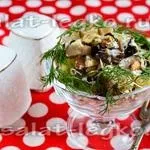 Легкий салат з куркою, капустою білокачанної і сиром, рецепт з фото (салат) Легкий салат з куркою, капустою білокачанної і сиром, рецепт з фото