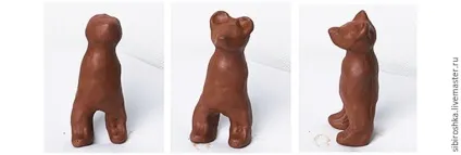 Ліпимо глиняну іграшку ведмідь - ярмарок майстрів - ручна робота, handmade (ліпимо) Ліпимо глиняну іграшку ведмідь - ярмарок майстрів - ручна робота, handmade