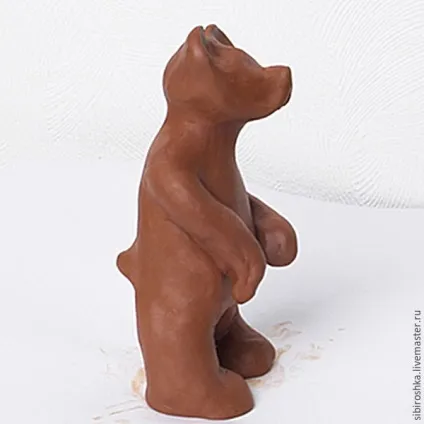 Ліпимо глиняну іграшку ведмідь - ярмарок майстрів - ручна робота, handmade (стека) Ліпимо глиняну іграшку ведмідь - ярмарок майстрів - ручна робота, handmade
