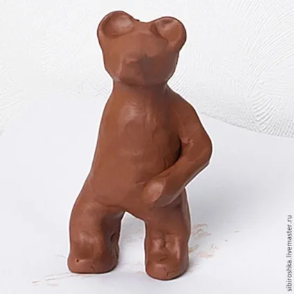 Ліпимо глиняну іграшку ведмідь - ярмарок майстрів - ручна робота, handmade (ручна робота) Ліпимо глиняну іграшку ведмідь - ярмарок майстрів - ручна робота, handmade