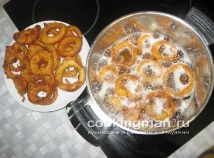 Цибулеві кільця - кулінарія для чоловіків (як закуску пиву) Цибулеві кільця - кулінарія для чоловіків