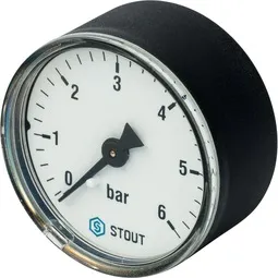 Манометр осьової 6 bar (манометр) Манометр осьової 6 bar