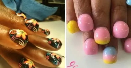 Круглі опуклі нігті bubblenails - нова модна тенденція