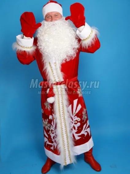 Костюм Діда Мороза своїми руками