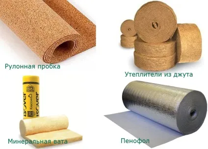 монтаж утеплювача