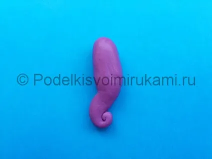 Морський коник з пластиліну