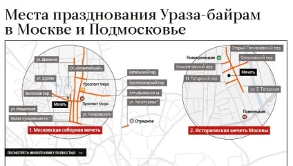 Мусульмани відзначають свято ураза-байрам - ріа новини (мусульмани) Мусульмани відзначають свято ураза-байрам - ріа новини