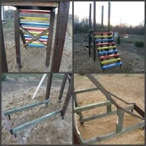 Намалювати дитячу гірку поетапно