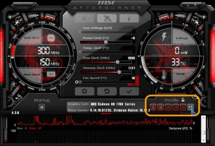 Налаштування msi afterburner (afterburner) Налаштування msi afterburner