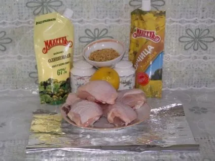 Ніжки курячі в фользі (курячі ніжки) Ніжки курячі в фользі