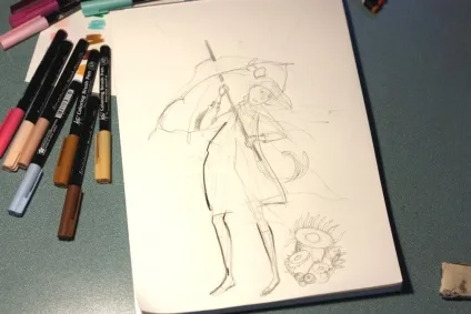 Огляд маркерів koi coloring brush pens