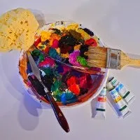 Особливості розпису по склу акриловими фарбами (розпису) Особливості розпису по склу акриловими фарбами