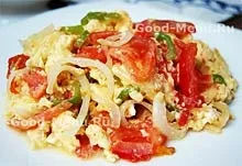Омлет з помідорами на сковороді - рецепт з покроковими фото (омлет на сковороді) Омлет з помідорами на сковороді - рецепт з покроковими фото