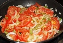 Омлет з помідорами на сковороді - рецепт з покроковими фото (омлет на сковороді) Омлет з помідорами на сковороді - рецепт з покроковими фото